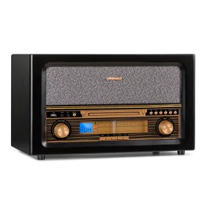 Auna Belle Epoque 1906 Retro Stereo Systém CD FM USB MP3 REC AUX #761459