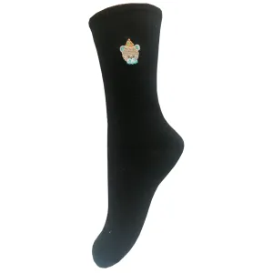 Dětské ponožky Aura.Via - GPX6552, černá Barva: Černá, Velikost: 28-31