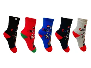 Dětské ponožky Aura.Via - SGV5115, vel.24-35 Barva: Černá, Velikost: 24-27