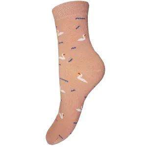 Dámské ponožky Aura.Via - NZP8115, starorůžová Barva: Růžová, Velikost: 35-38