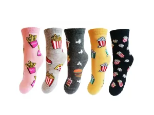 Dívčí ponožky Aura.Via - GNZ8068, mix barev/ vzor 2 Barva: Mix barev, Velikost: 28-31