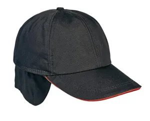 EMERTON zimní čepice černá/oranžová M