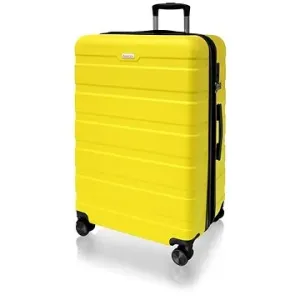 Avancea Cestovní kufr DE2708 žlutý L