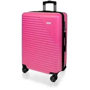 Avancea Cestovní kufr DE2936 tmavě růžový M