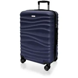 Avancea Cestovní kufr DE33203 modrý M