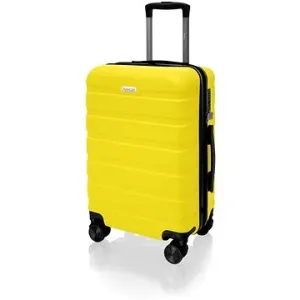 Avancea Cestovní kufr DE2708 žlutý S