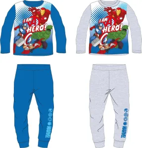 Avangers - licence Chlapecké pyžamo - Avengers 5204470, modrá Barva: Modrá, Velikost: 110