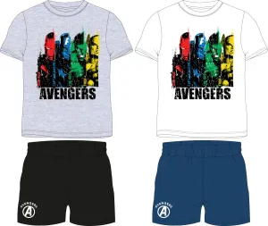 Avangers - licence Chlapecké pyžamo - Avengers 5204438, bílá / černá Barva: Bílá, Velikost: 158-164