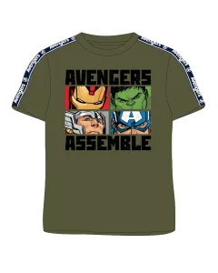 Avangers - licence Chlapecké tričko - Avengers 5202454, khaki Barva: Khaki, Velikost: 104
