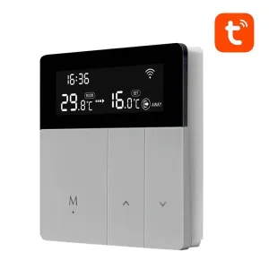 Inteligentní termostat Avatto WT50 3A Wi-Fi TUYA pro kotle na ohřev teplé vody