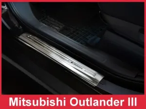 Prahové lišty Mitsubishi Outlander 2012-2022 (matné) #4017853