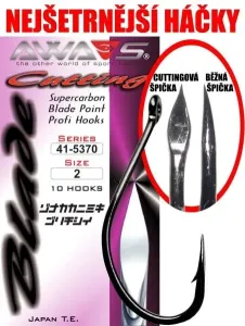 Awa-S Háčky Cutting Blade 5370 Black Nickel 10ks