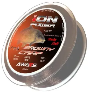 Awa-S Vlasec Ion Power Browny Carp 1200m - 0,37mm