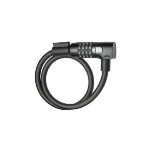 AXA Cable Resolute C12 - 65 Code Mat black