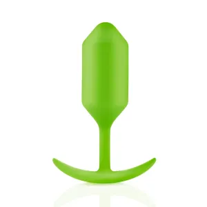 Kolík anální b-Vibe Snug Plug 3 zelený