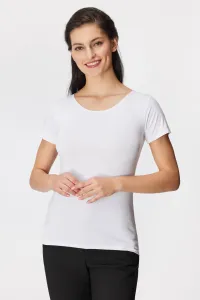 Dámské tričko Carla s krátkým rukávem Babell Barva/Velikost: bílá / XL/XXL