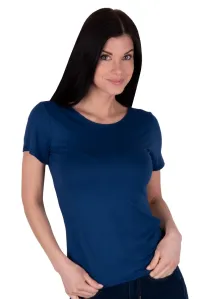 Dámské jednobarevné tričko Carla 2023 Babell Barva/Velikost: granát (modrá) / L/XL