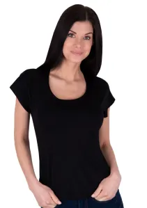 Dámské jednobarevné tričko Inea Babell Barva/Velikost: černá / XL/XXL