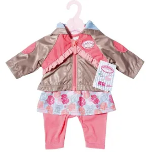 Zapf Creation Baby Annabell Oblečení s bundou 43 cm květinová bunda bez kapuci
