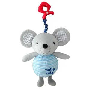 BABY MIX - Dětská plyšová hračka s hracím strojkemMyška