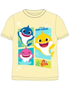 Chlapecké tričko - Baby Shark 5202022, světle žlutá Barva: Žlutá, Velikost: 116