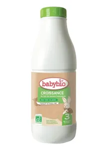 BABYBIO Croissance 3 tekuté kojenecké bio mléko 1 l