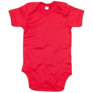 Babybugz Kojenecké body s krátkým rukávem - Červená | 3-6 měsíců #3799780