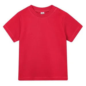Babybugz Jednobarevné kojenecké tričko - Červená | 12-18 měsíců #3799568