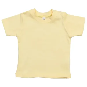 Babybugz Jednobarevné kojenecké tričko - Jemně žlutá | 18-24 měsíců #3799939
