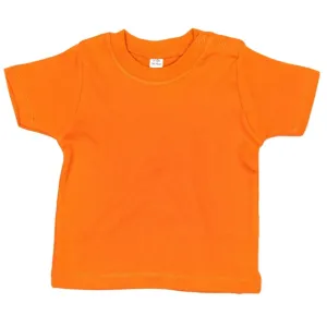 Babybugz Jednobarevné kojenecké tričko - Oranžová | 0-3 měsíce #3799613
