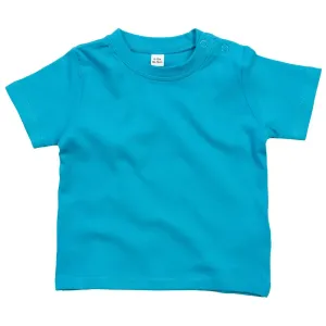 Babybugz Jednobarevné kojenecké tričko - Tyrkysová | 3-6 měsíců #3799598