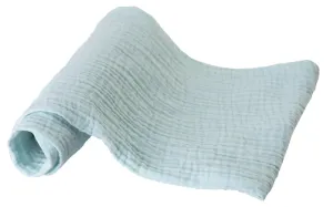 BABYMATEX Muslin bavlněné pleny světle tyrkysová 2 ks bílá 1 ks, 70 × 80 cm