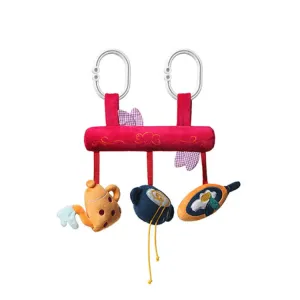 BabyOno Závěsná edukační hračka na kočárek Small Cook - červená