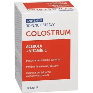 Babysmilk Colostrum Acerola + Vitamín C 60 kapslí #3851131