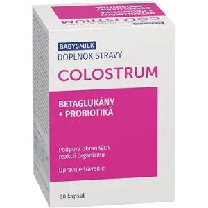 Babysmilk Colostrum Betaglukany + Probiotika 60 kapslí #3851171