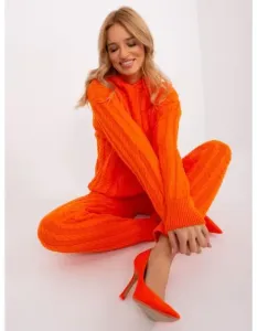 Dámský komplet s kalhotami ASENA oranžový