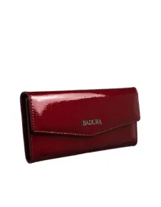 Dámská peněženka lakovaná kožená BADURA červená