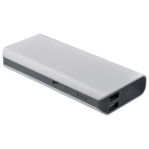 Baladeo PLR905 powerbanka S11000 2x USB, bílá