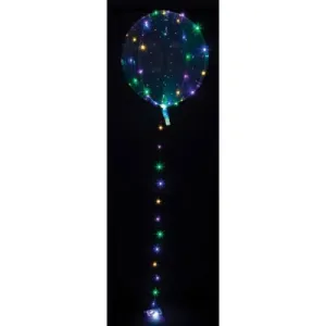 Balónek bublina s LED barevným osvětlením Albi