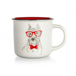 Hrníček kermický Dog with Glasses 400ml 60223158