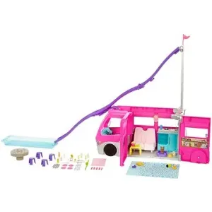 Mattel HCD46 Barbie Karavan snů s obří skluzavkou