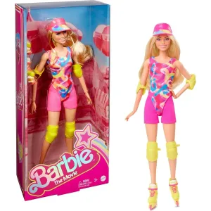 Mattel Barbie ve filmovém oblečku na kolečkových bruslích HRB04