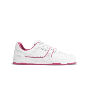 Barefoot tenisky Barebarics Arise - White & Raspberry Pink 36