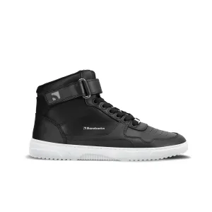 Barefoot tenisky Barebarics Zing - High Top - Black & White - Leather 37