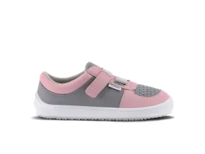 Dětské barefoot tenisky Be Lenka Fluid - Pink & Grey 25