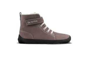 Dětské zimní barefoot boty Be Lenka Winter Kids - Chocolate 30
