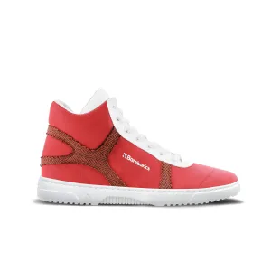 Barefoot tenisky Barebarics Hifly - Red & White 40