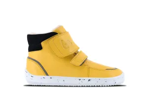 Dětské zimní barefoot boty Be Lenka Panda 2.0 - Cheese Yellow 27