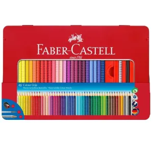 Sada Pastelky Faber-Castell Grip 2001 v plechové krabičce - 48 barev 0086/1124480 + 5 let záruka, pojištění a dárek ZDARMA
