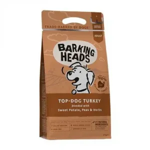 Barking Heads TOP dog TURKEY - 12kg + mikroplyšová zelená deka